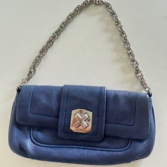CALVIN KLEIN Genuine Leather VINTAGE Mini Purse, Clutch EUC - Picture 1 of 15